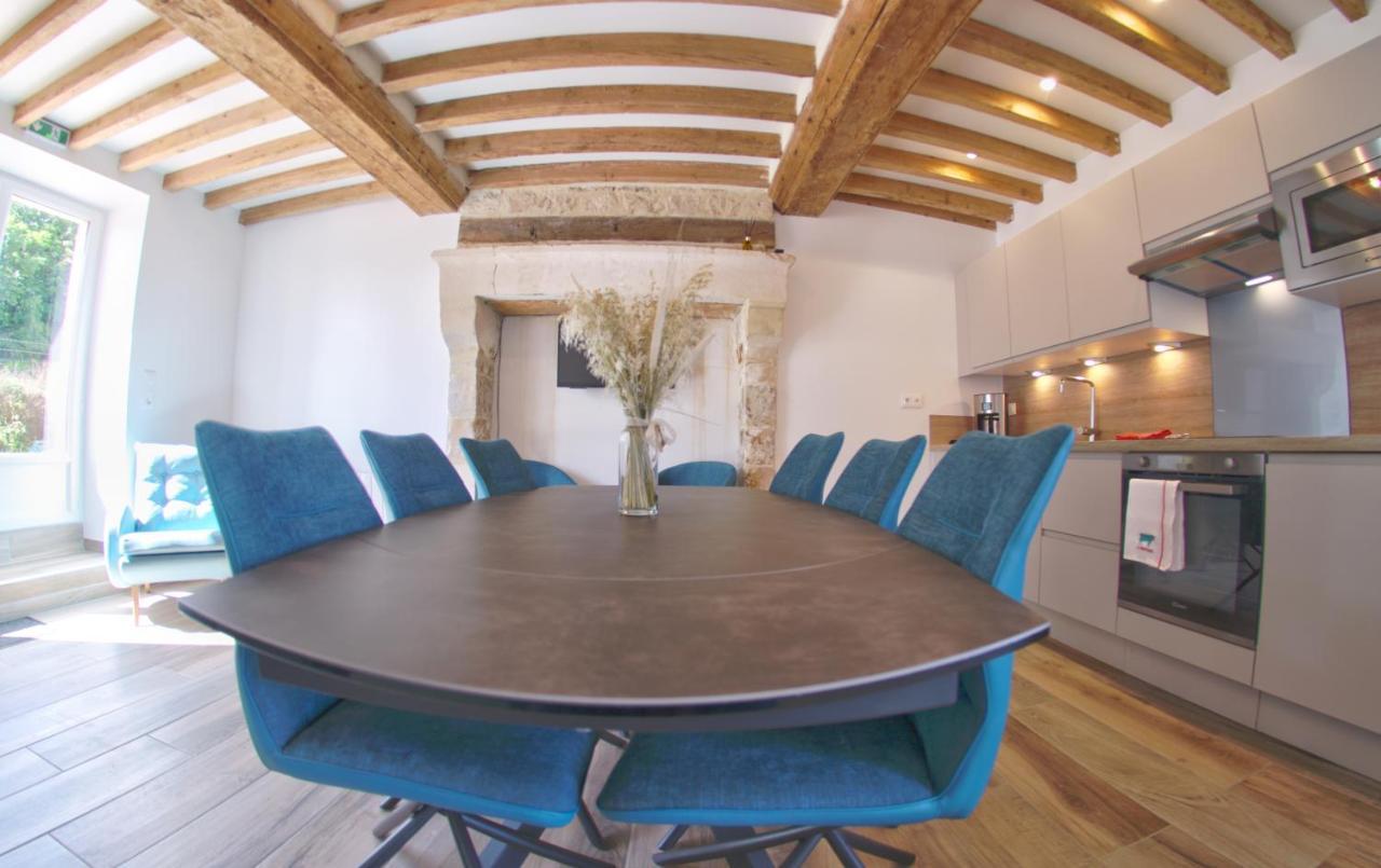 Au Pre Des Acajous Villa Pertheville-Ners Ngoại thất bức ảnh